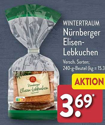 WINTERTRAUM Nürnberger Elisen-Lebkuchen