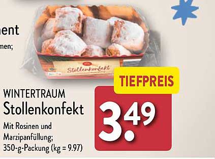 WINTERTRAUM Stollenkonfekt