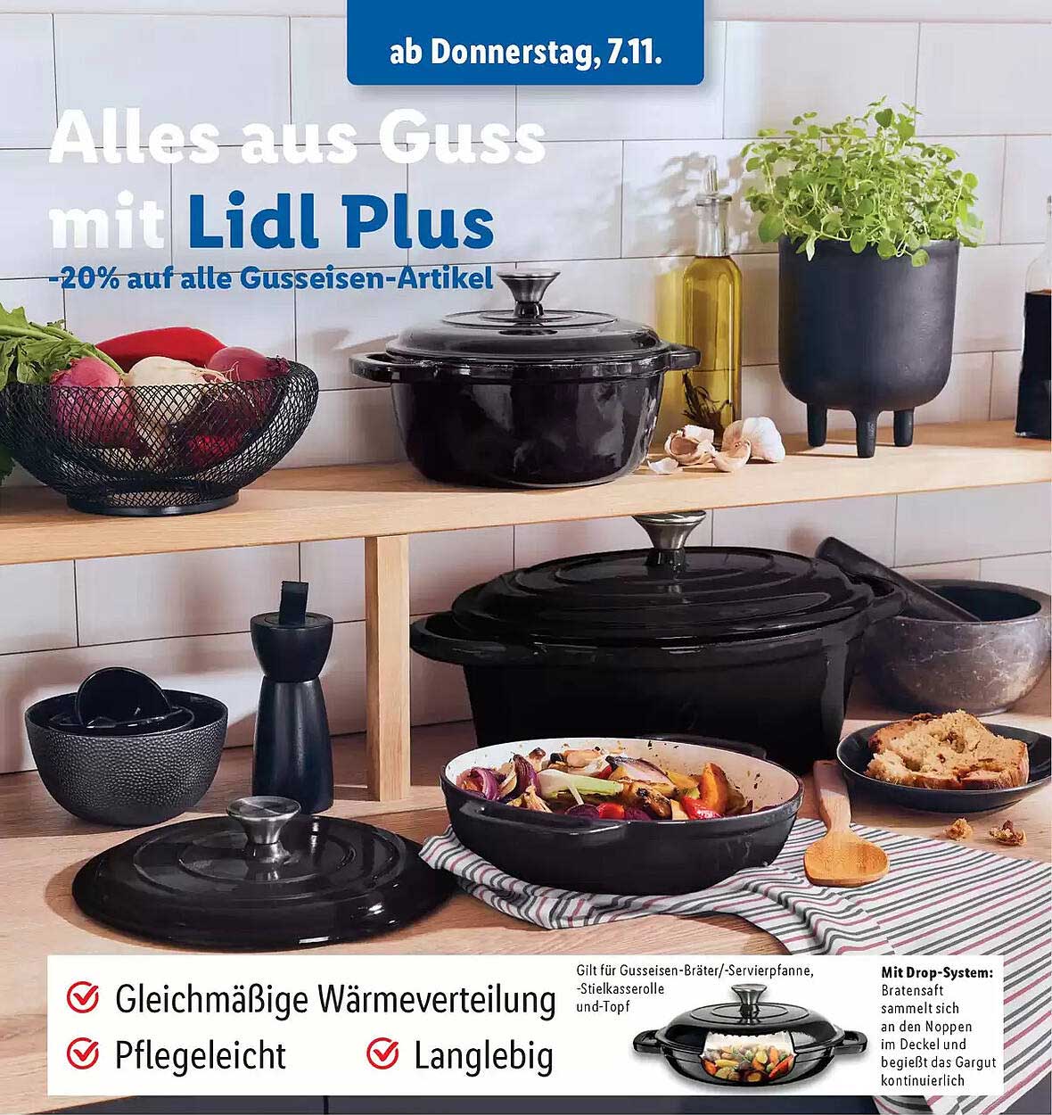 Alles aus Guss mit Lidl Plus