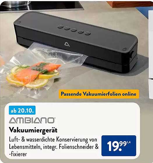 AMBIANO Vakuumiergerät