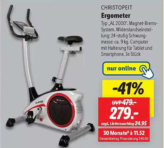 Christopeit Ergometer