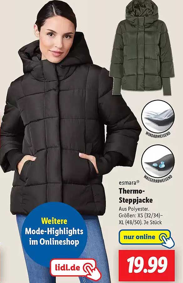 esmará Thermo-Steppjacke