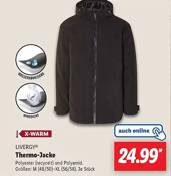 LIVERGY® Thermo-Jacke