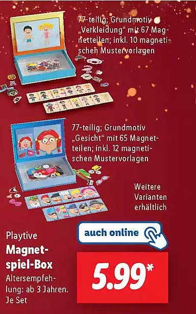 Playtive Magnetspiel-Box