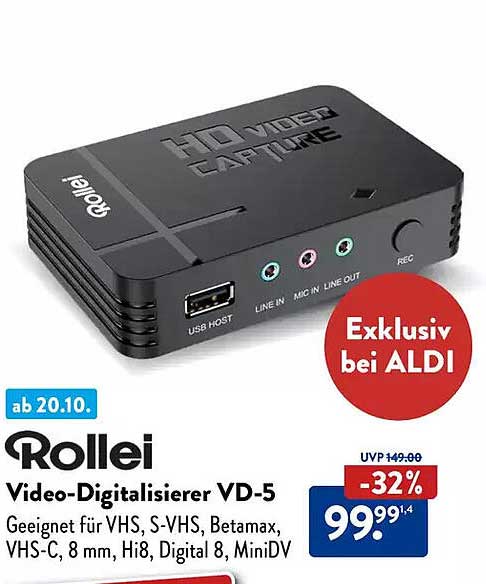 Rollei Video-Digitalisierer VD-5