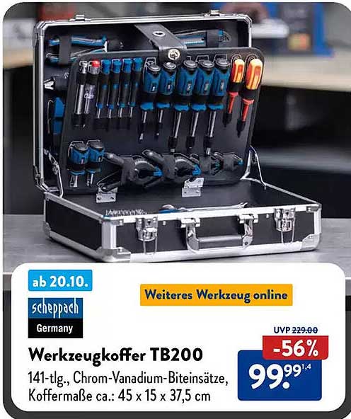 Werkzeugkoffer TB200