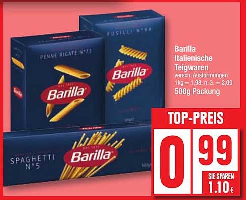 Barilla Italienische Teigwaren