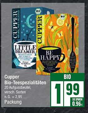 Cupper Bio-Teespezialitäten