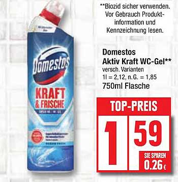 Domestos Aktiv Kraft WC-Gel