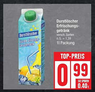 Durstlöscher Erfrischungsgetränk