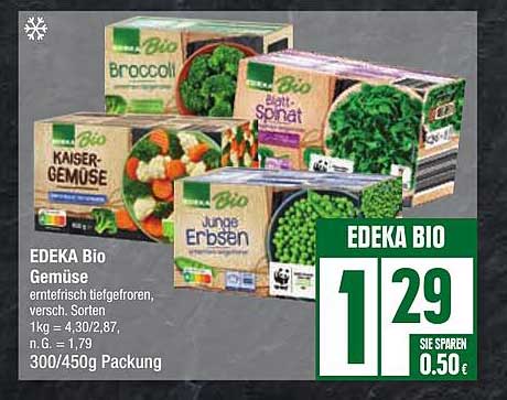 EDEKA Bio Gemüse