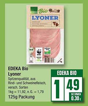 EDEKA Bio Lyoner