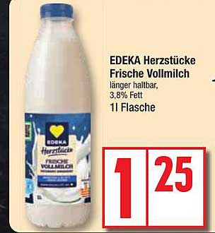 EDEKA Herzstücke Frische Vollmilch