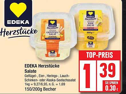 EDEKA Herzstücke Salate