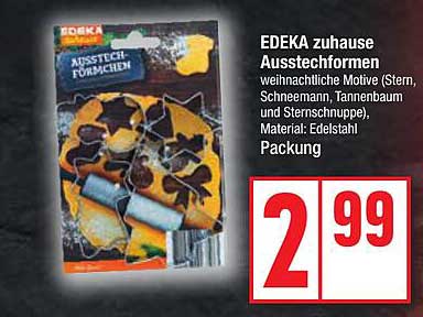 EDEKA zuhause Ausstechformen