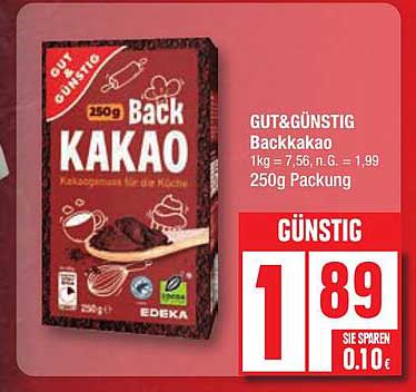 GUT& GÜNSTIG Backkakao