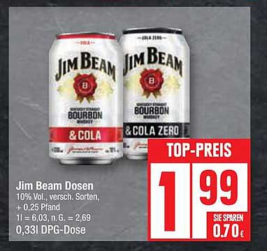 Jim Beam Dosen