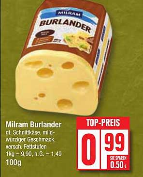 Milram Burlander