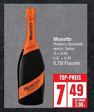 Mionetto Prosecco Spumante