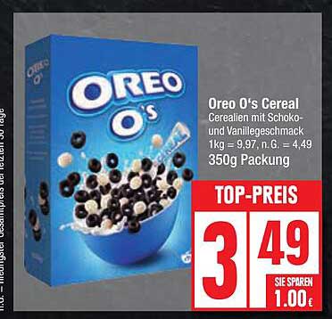 Oreo O's Cereal