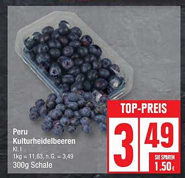 Peru Kulturheidelbeeren