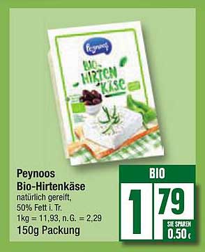 Peynoos Bio-Hirtenkäse