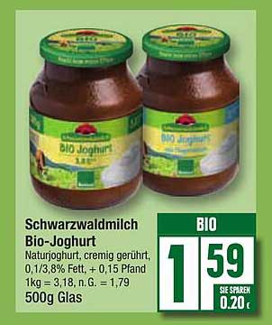 Schwarzwaldmilch Bio-Joghurt