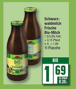 Schwarzwaldmilch Frische Bio-Milch