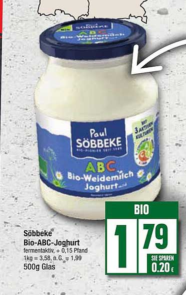 Söbbeke Bio-ABC-Joghurt