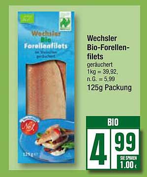 Wechsler Bio-Forellenfilets