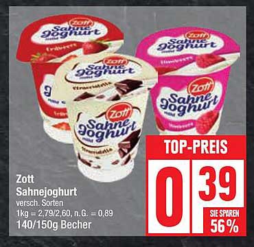 Zott Sahnejoghurt