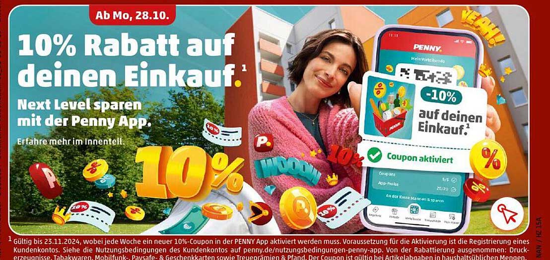 10% Rabatt auf deinen Einkauf.