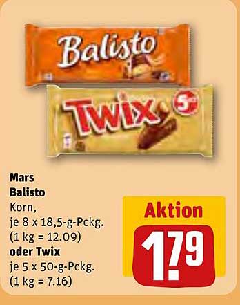 Balisto oder Twix