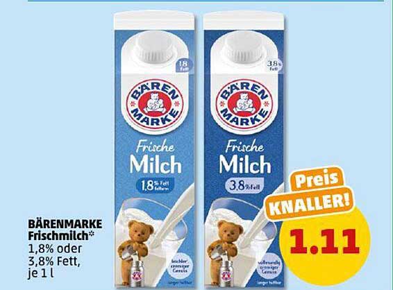 BÄRENMARKE Frischmilch