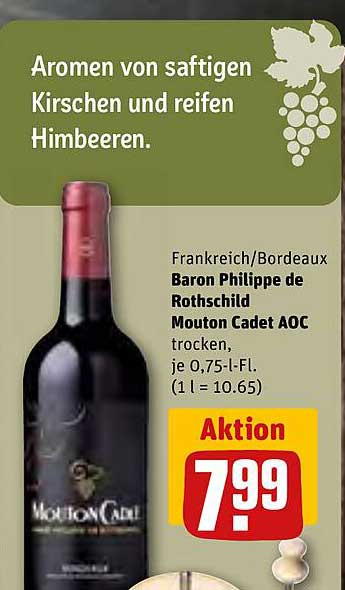 Baron Philippe de Rothschild Mouton Cadet AOC trocken