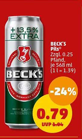 BECK'S Pils*