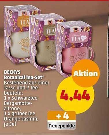 BECKYS Botanical Tea-Set