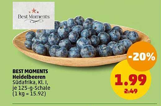 BEST MOMENTS Heidelbeeren