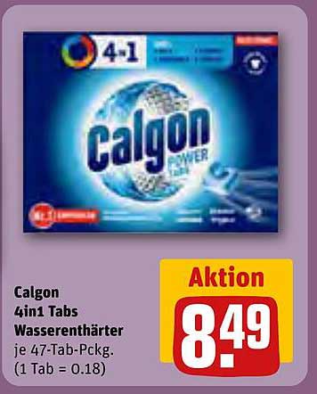 Calgon 4in1 Tabs Wasserenthärter