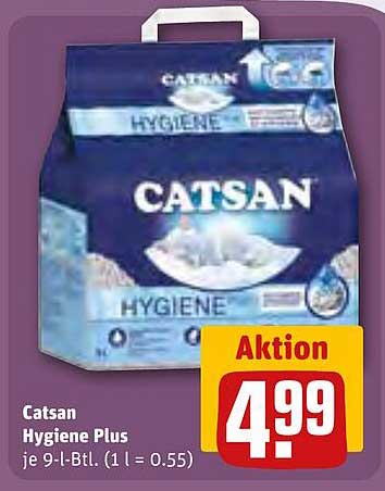 Catsan Hygiene Plus