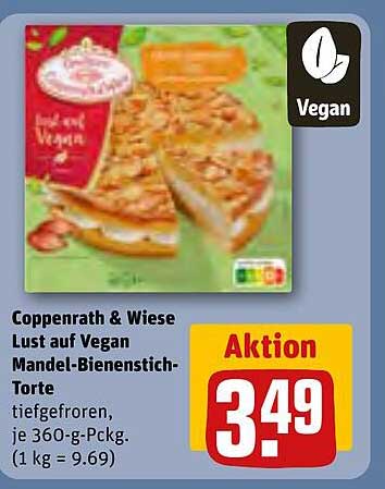 Coppenrath & Wiese Lust auf Vegan Mandel-Bienenstich-Torte