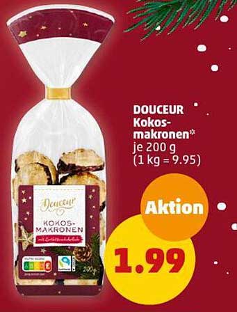 DOUCEUR Kokosmakronen