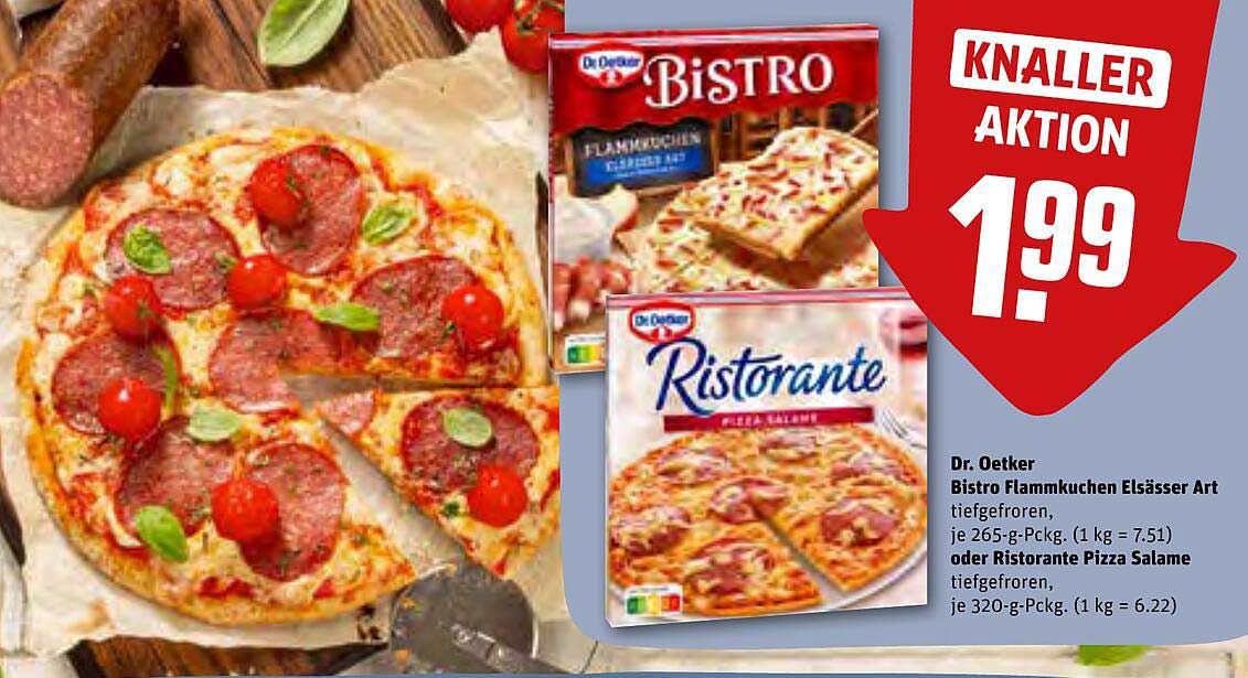 Dr. Oetker Bistro Flammkuchen Elsässer Art