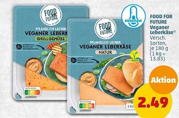 FOOD FOR FUTURE Veganer Leberkäse