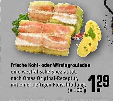 Frische Kohl- oder Wirsingrouladen