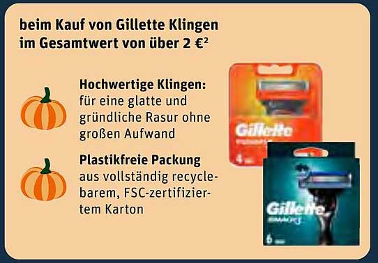 Gillette Klingen