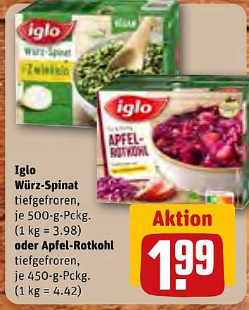 Iglo Würz-Spinat tiefgefroren