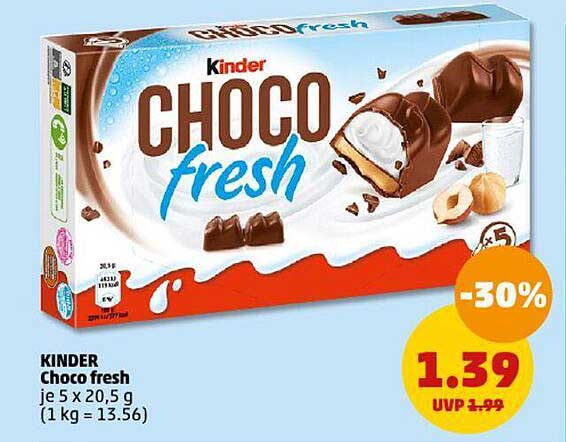 KINDER Choco fresh