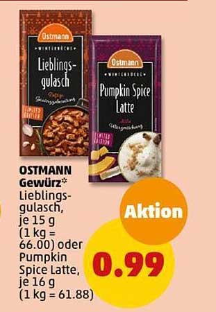 Lieblings-gulasch oder Pumpkin Spice Latte