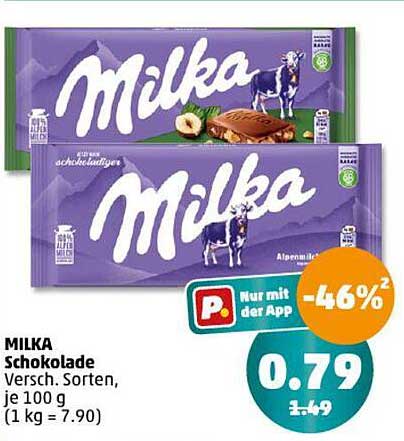 MILKA Schokolade